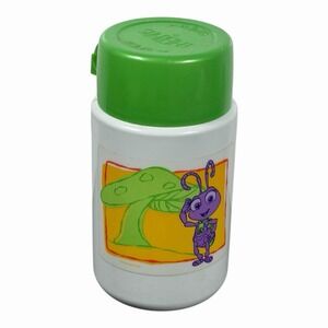Vintage 1999 Disney Pixar A Bugs Life THERMOS Insulated Bottle